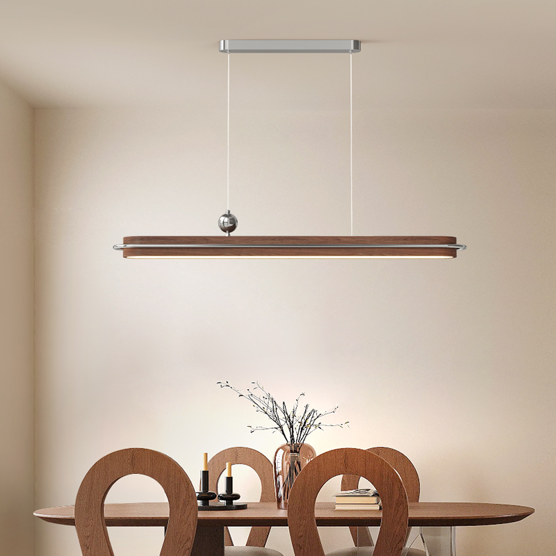 Home Bar Word - レトロ Led レストランペンダントライトティールームダイニングテーブルバー一言ロングシャンデリアモダンシンプルなホームインテリア照明ランプ