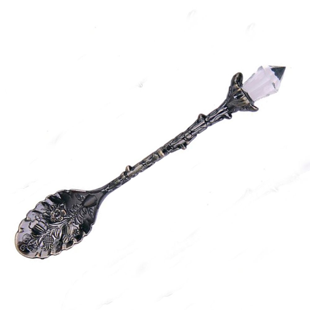 Ice Pick Pick - クリスタルヘッドコーヒースプーンデザート食器ティーアイスクリームダイニングバーキッチンスクープアクセサリー