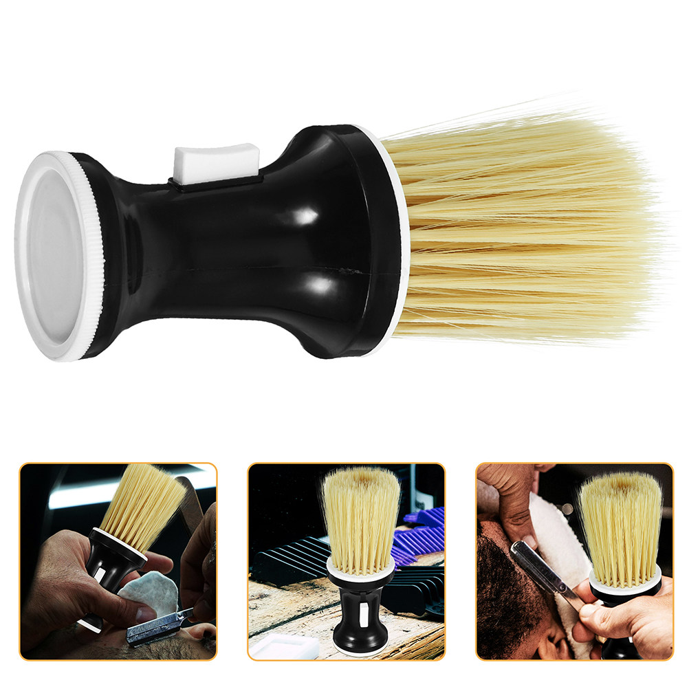 理髪店用ネックブラシ2本セット。散髪時の髪の毛の除去、頭皮マ - Home Barber のレビューと価格