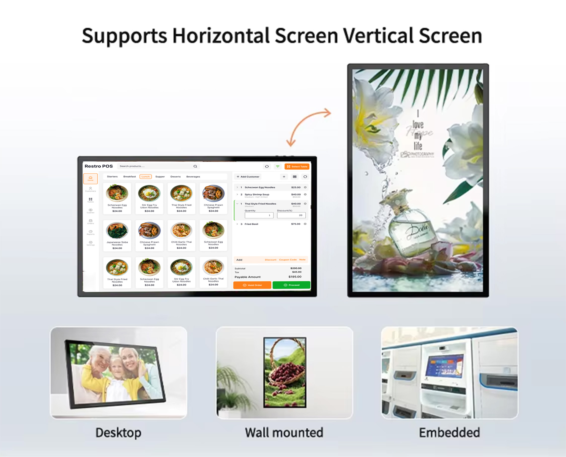 大人気！15.6インチFHDタッチスクリーン搭載、スマートホ - Home Bar Android のレビューと価格