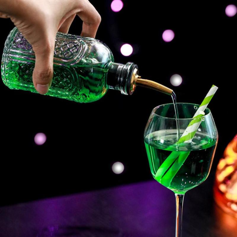 ヴィンテージガラスビターズボトル ガラスキャップ付き バーテ - Bitters Bottle Set のレビューと価格