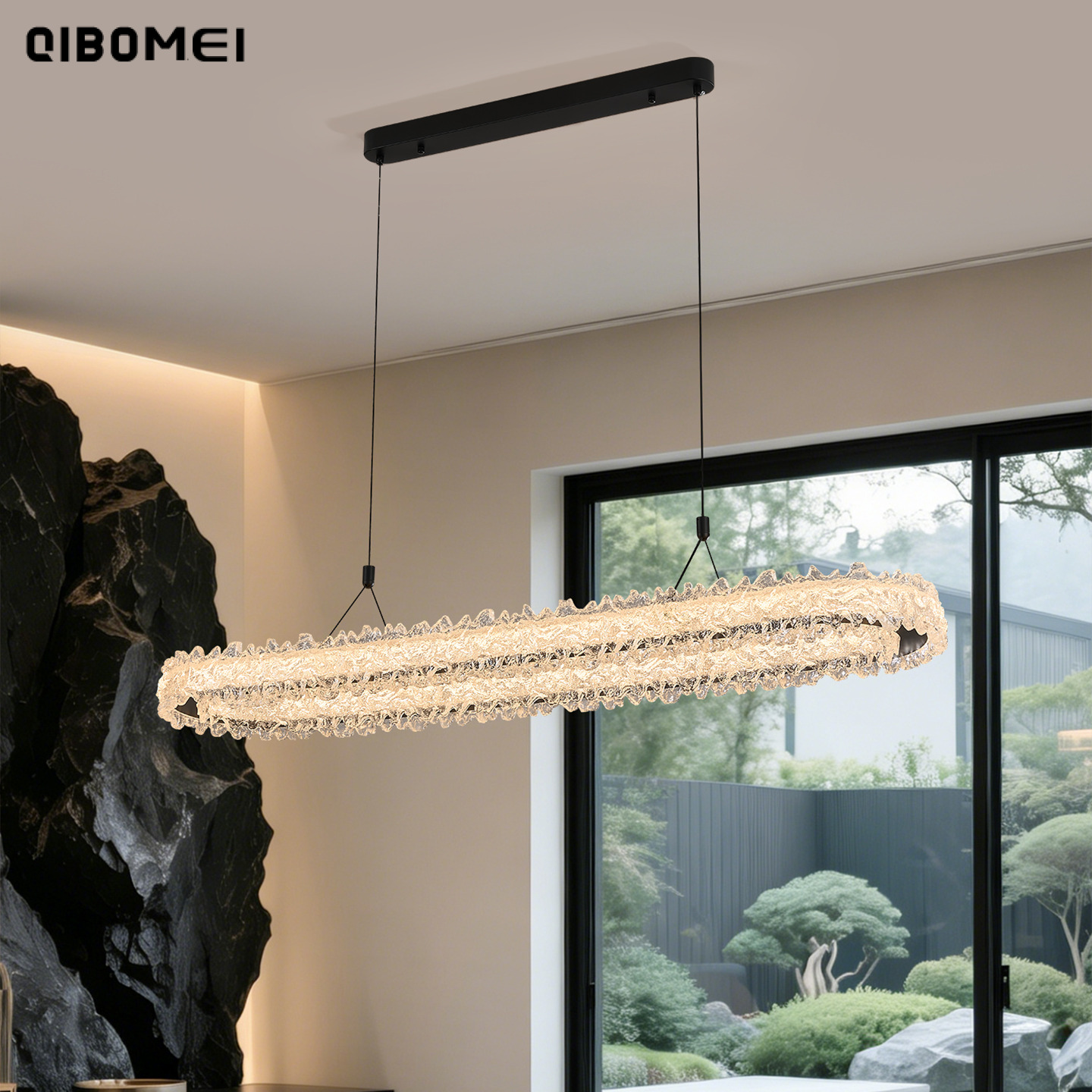 シンプルな LED レストランペンダントライトクリエイティブ - Home Bar Word のレビューと価格