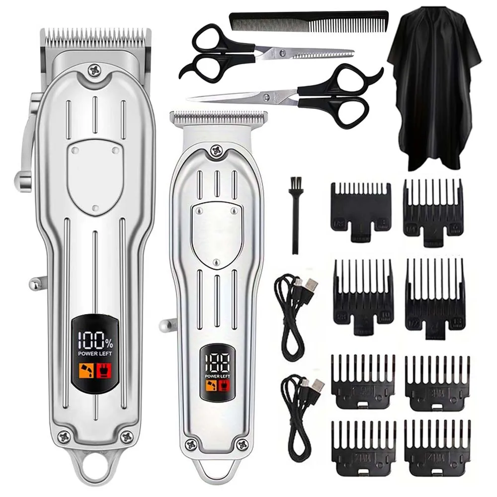 電動バリカン デジタルディスプレイ 多機能 家庭用ヘアトリマ - Home Barber のレビューと価格