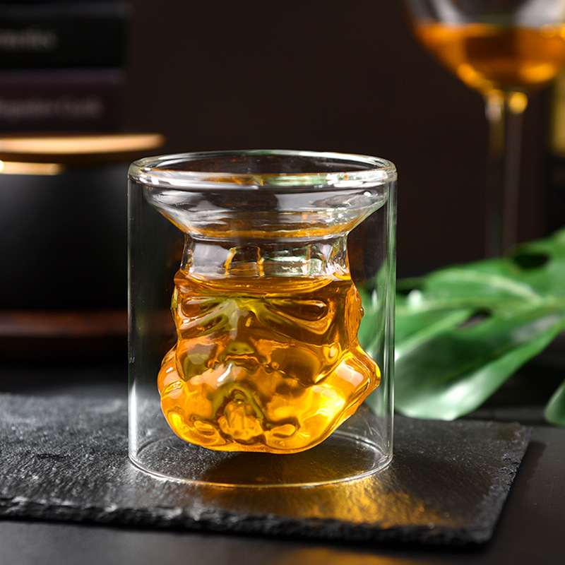 ワイングラスセットストームトルーパーヘルメットウイスキーデカ - Highball Glass Set のレビューと価格