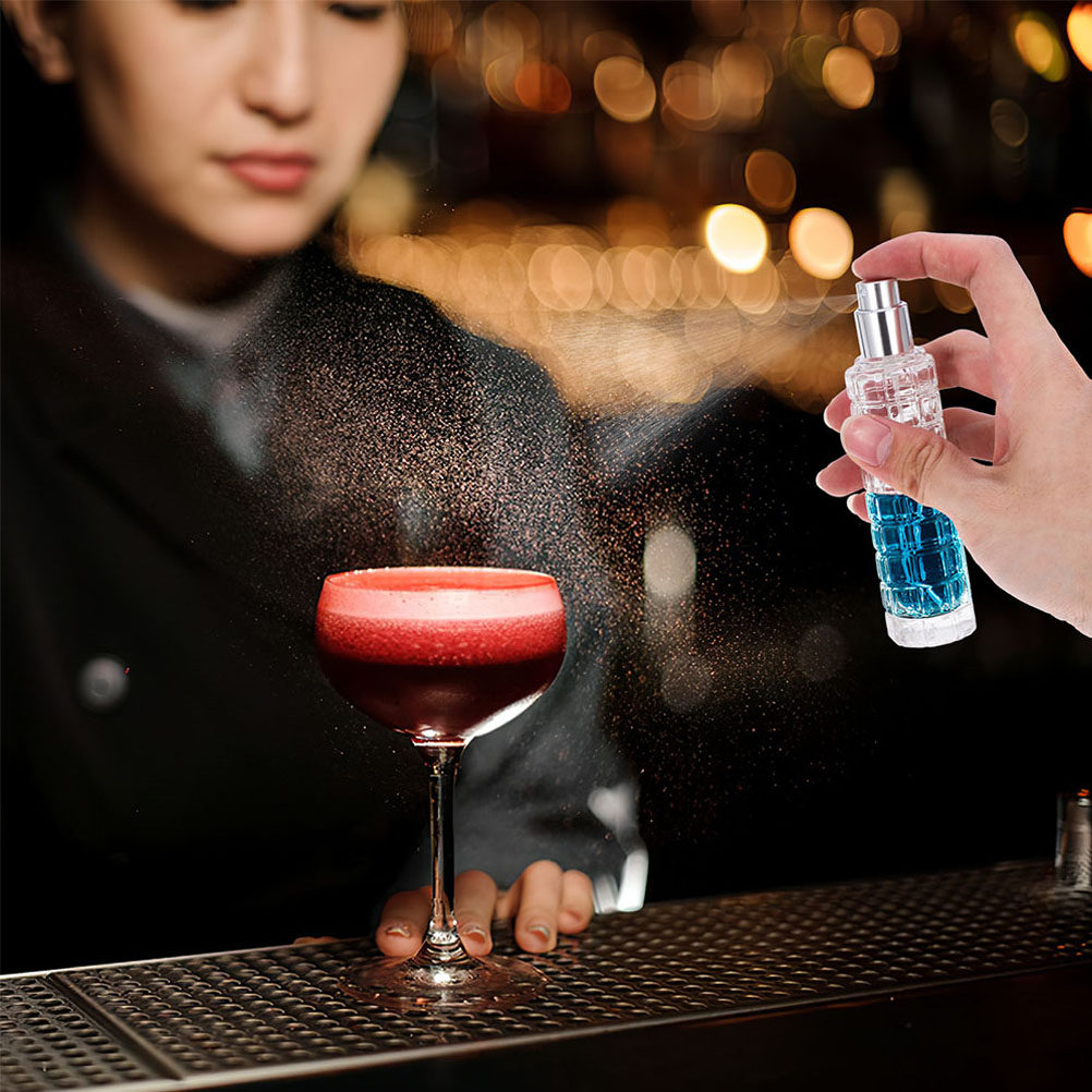 2個入り詰め替え可能なビターズスプレーボトル、クリスタルガラ - Bitters Bottle Set のレビューと価格